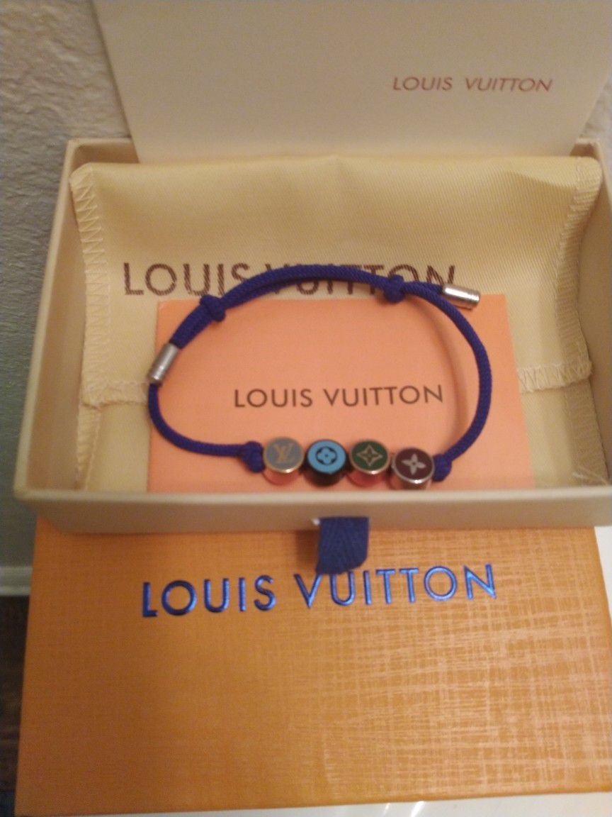 Pre Loved Louis Vuitton Two-tone Friendship Bracelet – Bluefly