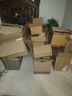 Large and extra large storage moving boxes