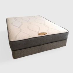 Brand New Queen Double Sided Mattress And Boxspring Included • Pay On Delivery 🚚