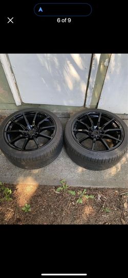 MUSTANG GT wheels And Tires, Set Of 2