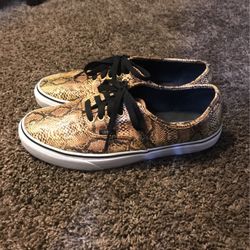 Snake Skin Vans