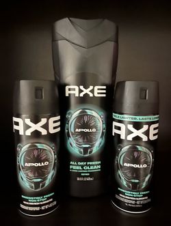 (PACK OF 3) AXE BODY WASH & DEODORANTS BODY SPRAY