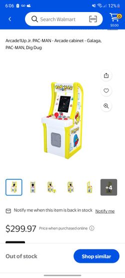 Arcade 1up Jr With Pac-Man Galaga Dig Dug  