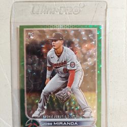 Jose Miranda Rookie Baseball Card Collection!!