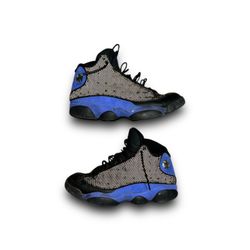 Nike Air Jordan 13 Retro Black Hyper Royal Mens 10 414571-040