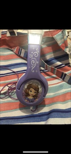 Princess Sophia headphones