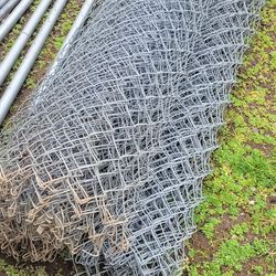 CHAIN LINK FENCING.