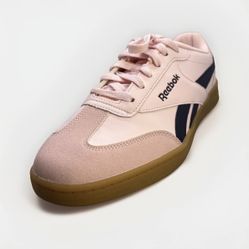 Light Pink Girls Youth Leather And Suede Classic Reebok Size 6k
