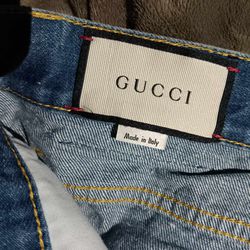 One Of A Kind GUCCI Jeans, Size 36 Men