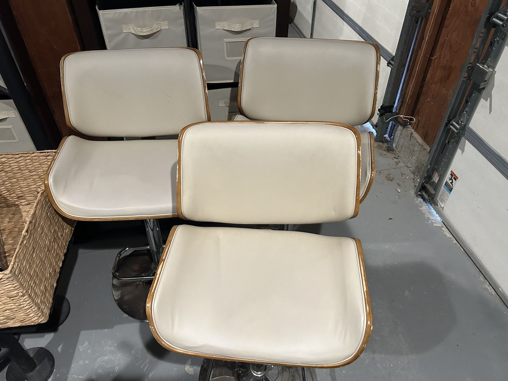 Three Barstool Chairs