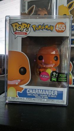 Pokemon Flocked Charmander ECCC Exclusive Funko Pop