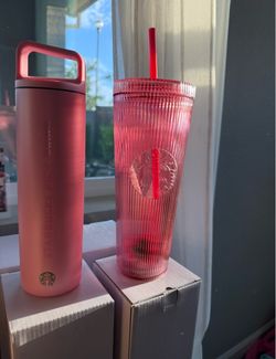 Starbucks strawberry tumbler