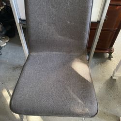 Padded Gray Chair