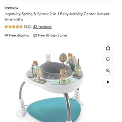Ingenuity Baby Jumper And Activity Center 