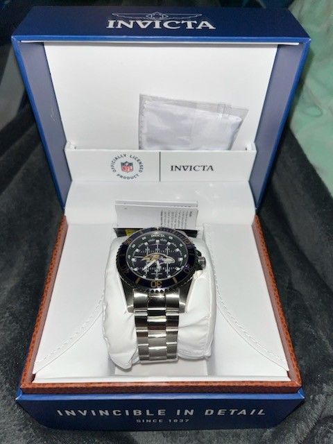 Baltimore Ravens Invicta Watch 100 OBO