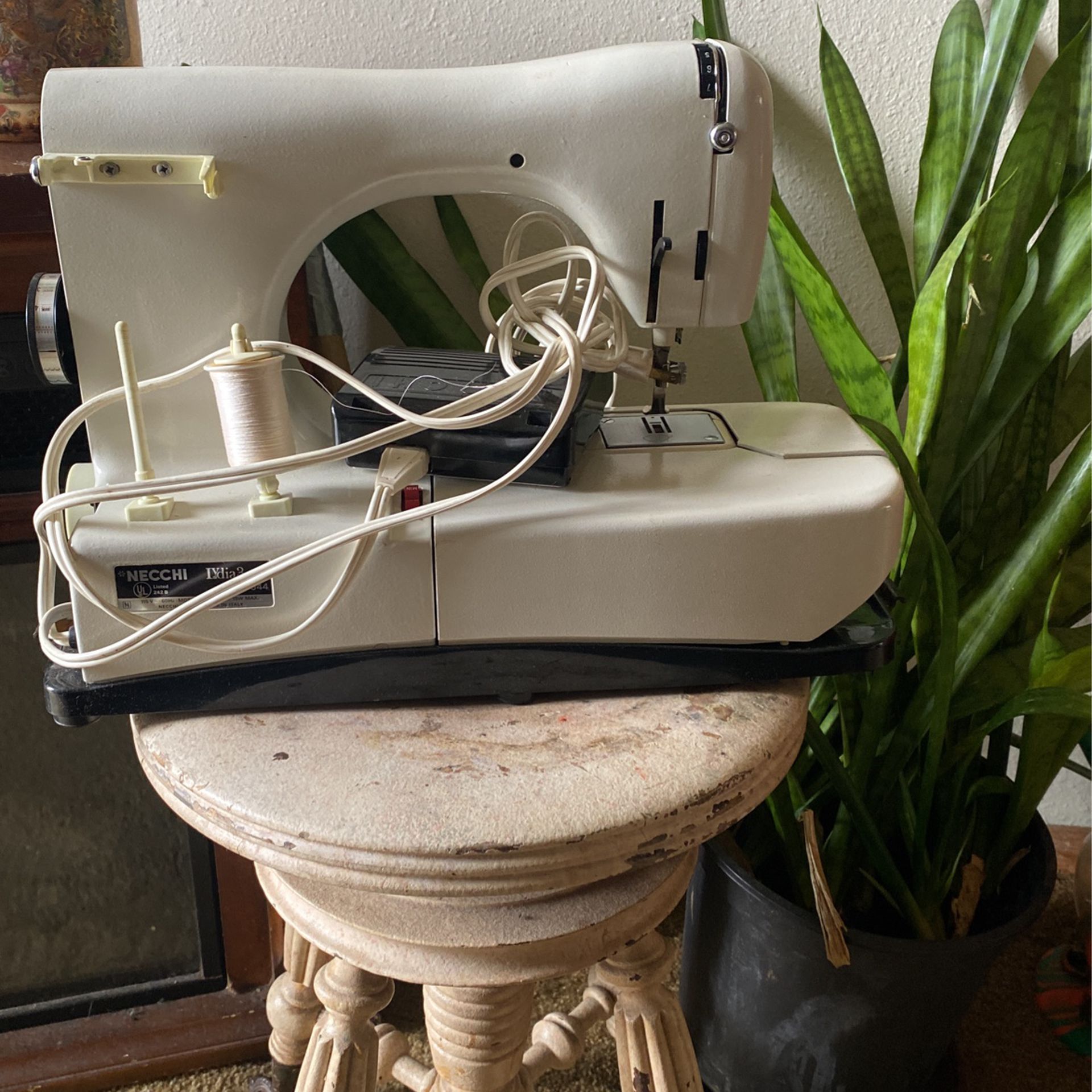 Italian Necchi Sewing Machine 