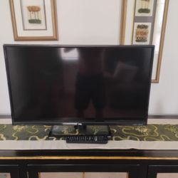 24" TCL TV Used In Perfect Condition Universal Remote Control 