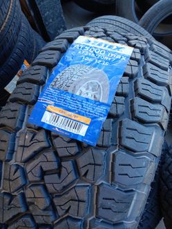 New set of tires zeetex all terrain 315 70 17