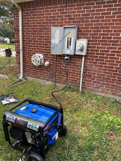50 Amp inlet box for emergency power