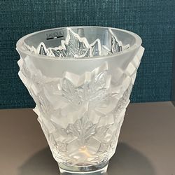 Lalique Champs-Elysees Small Vase Clear