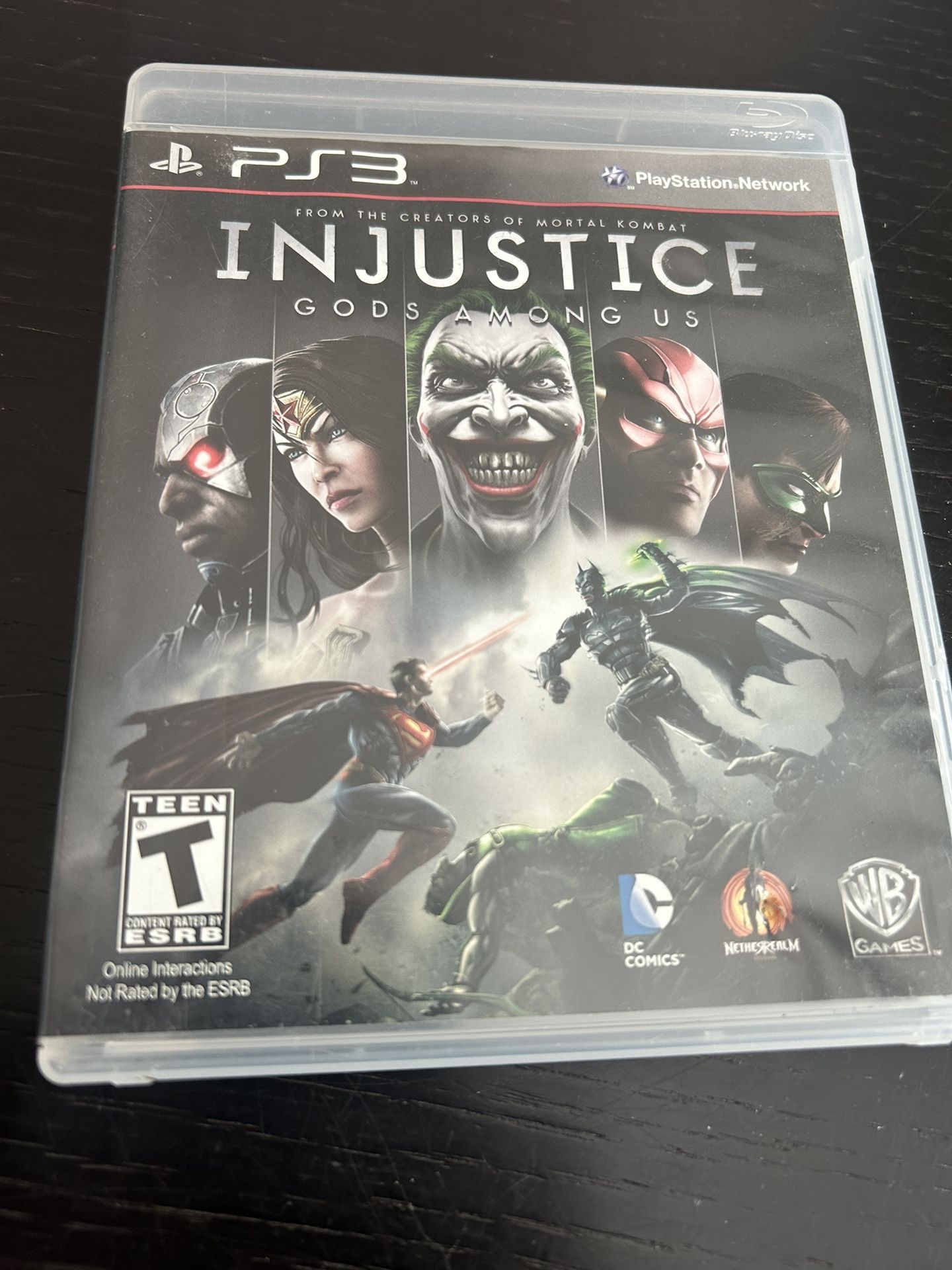 Injustice: Gods Among Us (Sony PlayStation 3, 2013) 