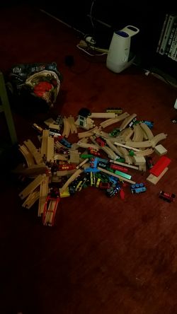 Wooden Railway lot