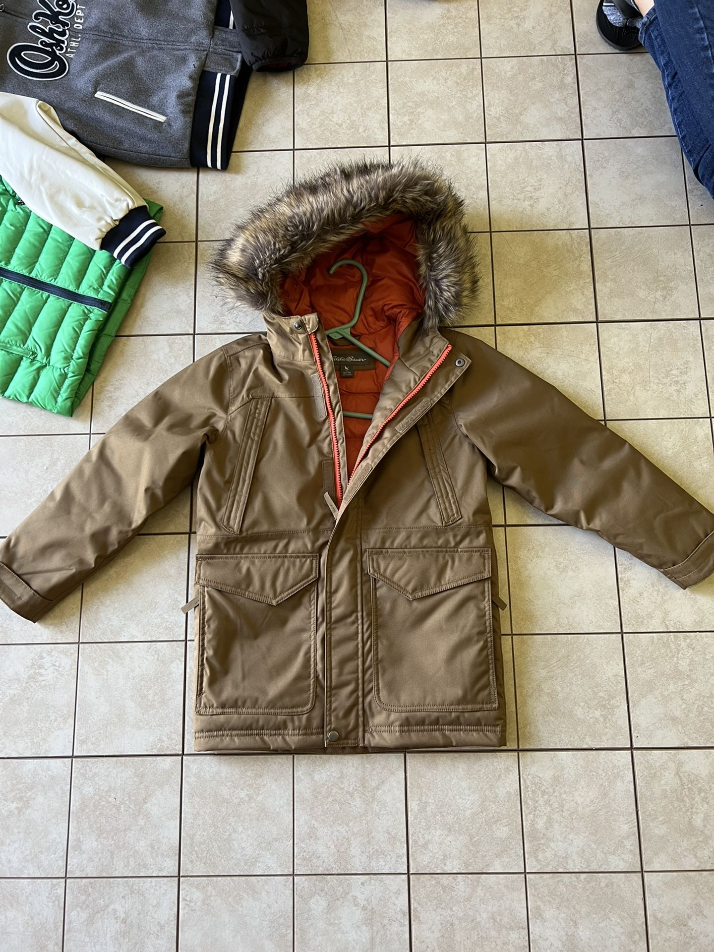 Eddie Bauer Boys Parka Size 7/8