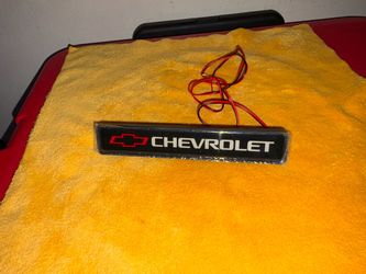 Chevrolet LED Emblem Badge with Wiring