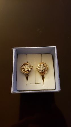 AERRINGS GOLD PLATED