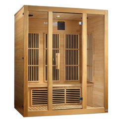 Indoor 3 Person Low EMF FAR IR Sauna