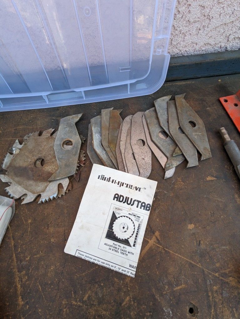 Dado Blades