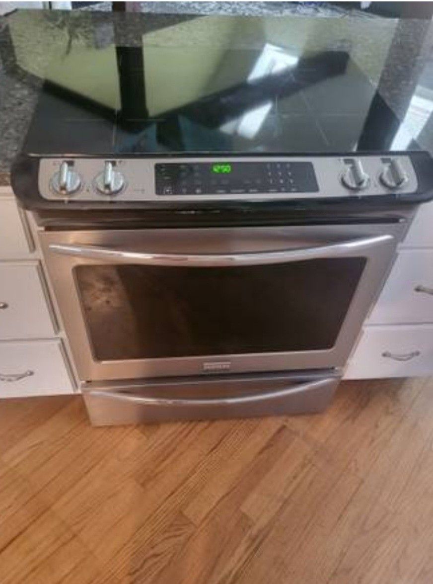 Induction Range With Regular And Induction Baking Oven