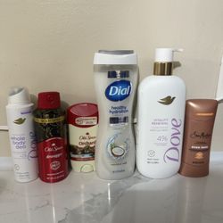 New Body Wash Or Deodorant (Dove, Old Spice, Dial)