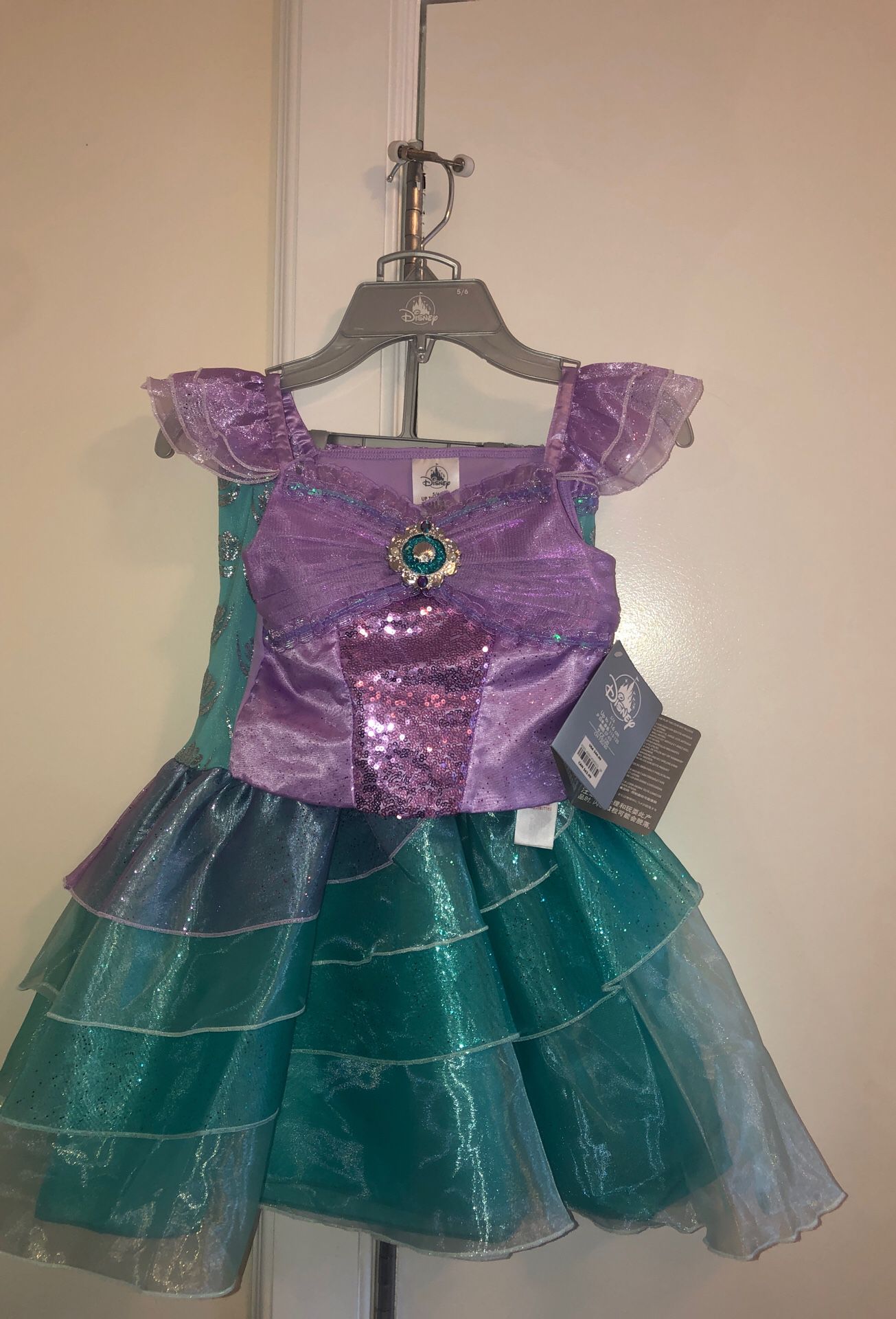 Disney BN Ariel two piece costume reg 44.99