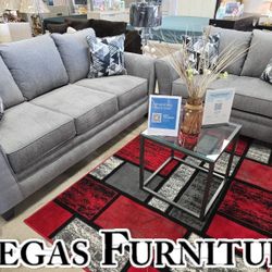 2PC-LIVING-ROOM-SET ✅ Delivery available ✅ Financing Options Available!✔️✨️No Credit Needed✔️✨️$0 Or $50 Down Payment✨️