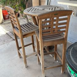 Teak Bub Style Seating Set 