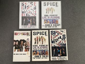 Spice Girls DVD/VHS Collection