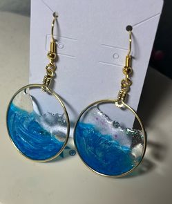 Resin earrings