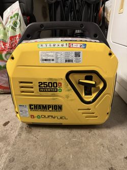 Champion Duel Fuel Inverter Generator
