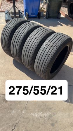 (4)275/55/21 Pirelli Scorpion Verde A/S