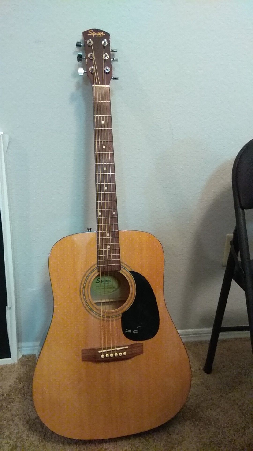 Squire acoustic guitar