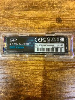 Silicon Power  512GB M.2 NVMe SSD