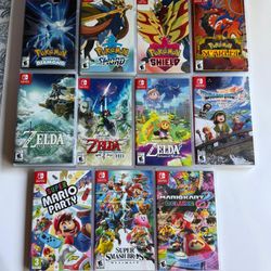 Nintendo Switch games for sale. $35 EACH. PRICE IS FIRM. 