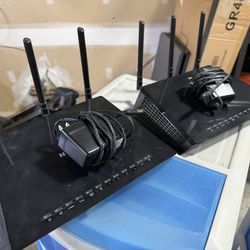 Pair Of Netgear Nighthawk Routers