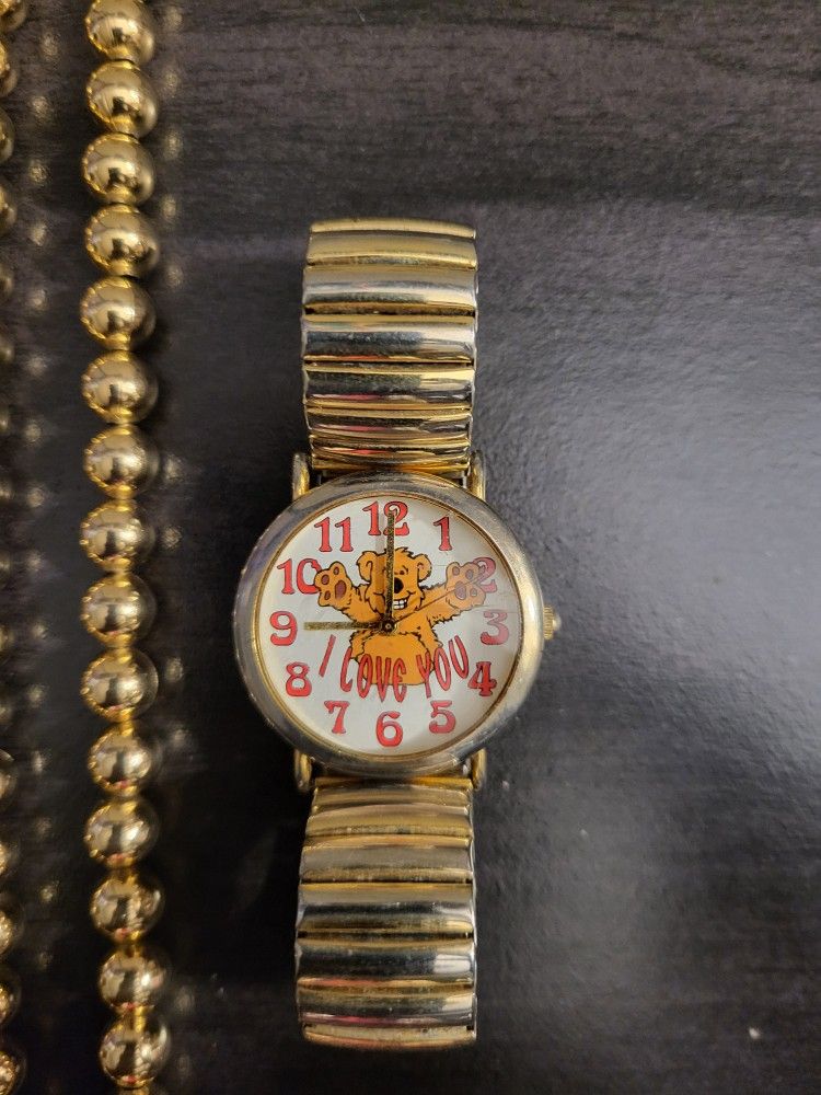 Ding Bats Watch & Necklace