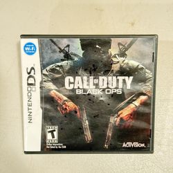 Call of Duty: Black Ops (Nintendo DS, 2010) Complete 