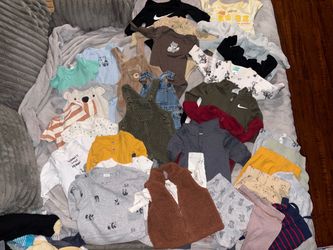Baby Boy Clothing Bundle sizes 0-3 months