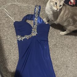 Blue Formal Dress / Gown 