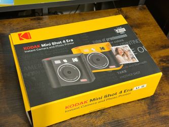 Kodak Mini Shot 4 Era Instant Camera & Photo Printer Bundle