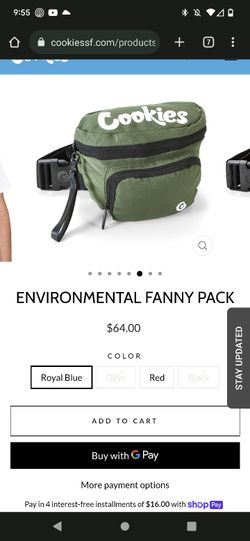 Cookies *Smell Proof* Fanny Pack - Brand New